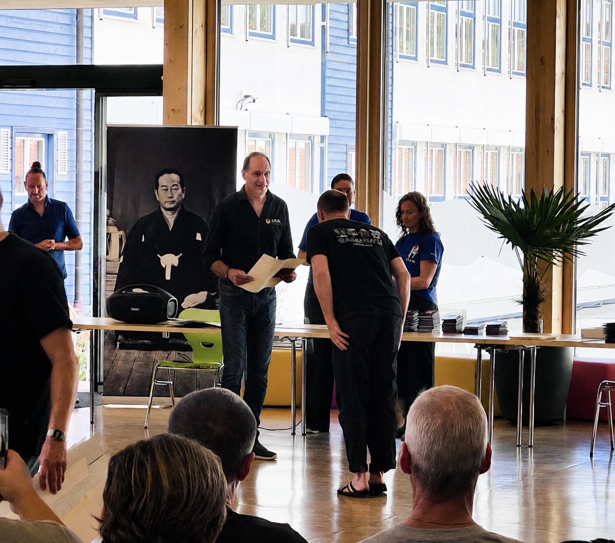 Gasshuku 2026: Kai Lippmann hat seine Prüfung zum Shodan bestanden